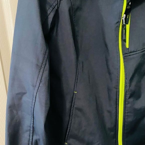 Free Tech Women's Greystone Hooded Long Sleeve Zipper Jacket Size L 12-14 - Picture 4 of 9